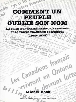cover image of Comment un peuple oublie son nom